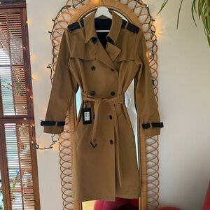 The Kooples Khaki Trench Coat, size 40
